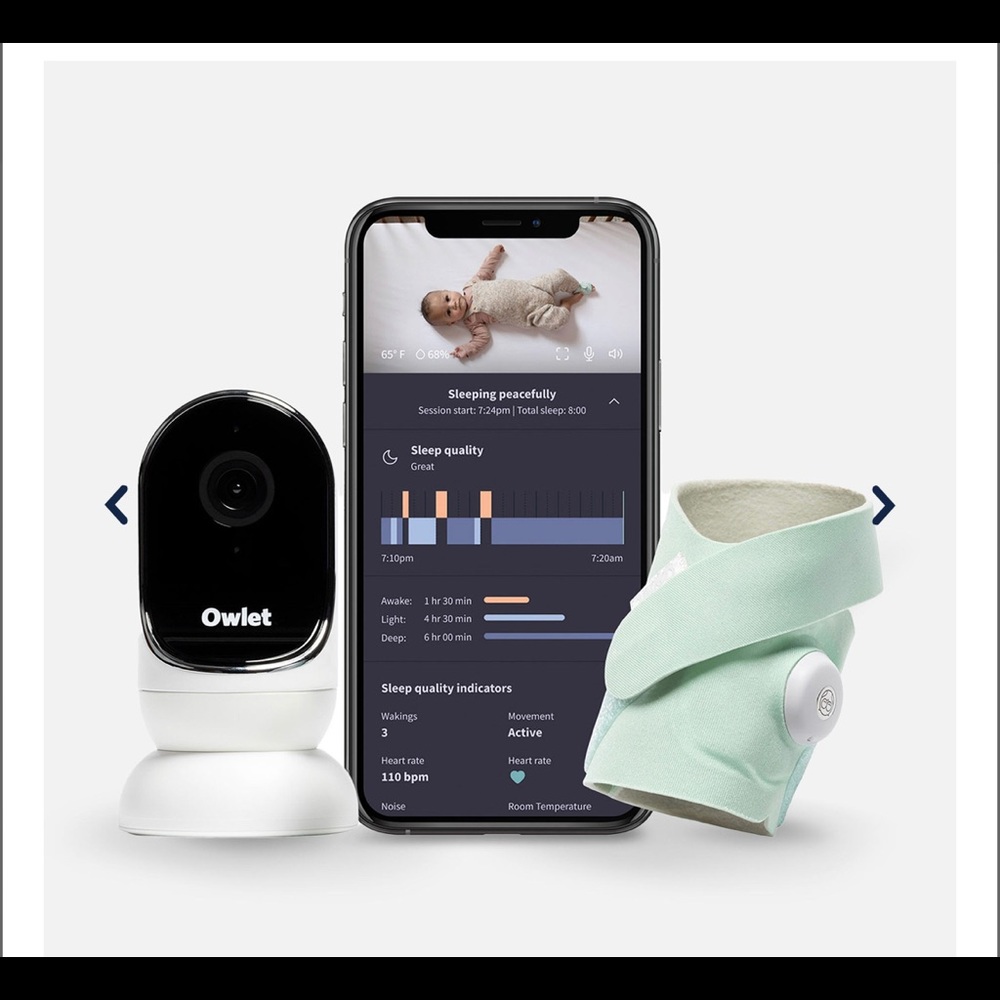 Owlet Dream Sock Duo (camera & sock) Brand new with box
